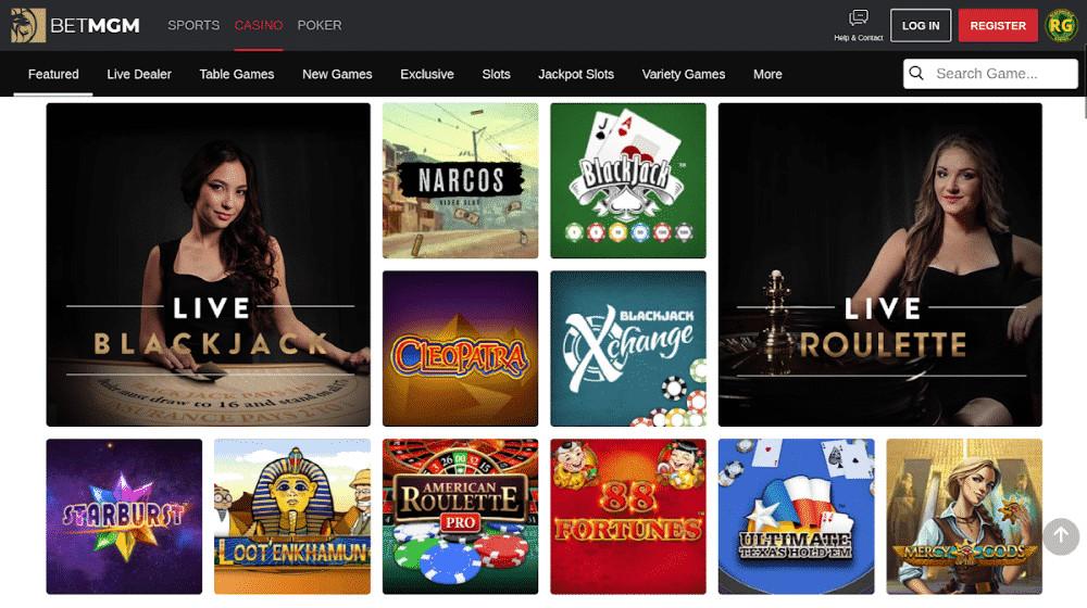 BetMGM-casino-homepage