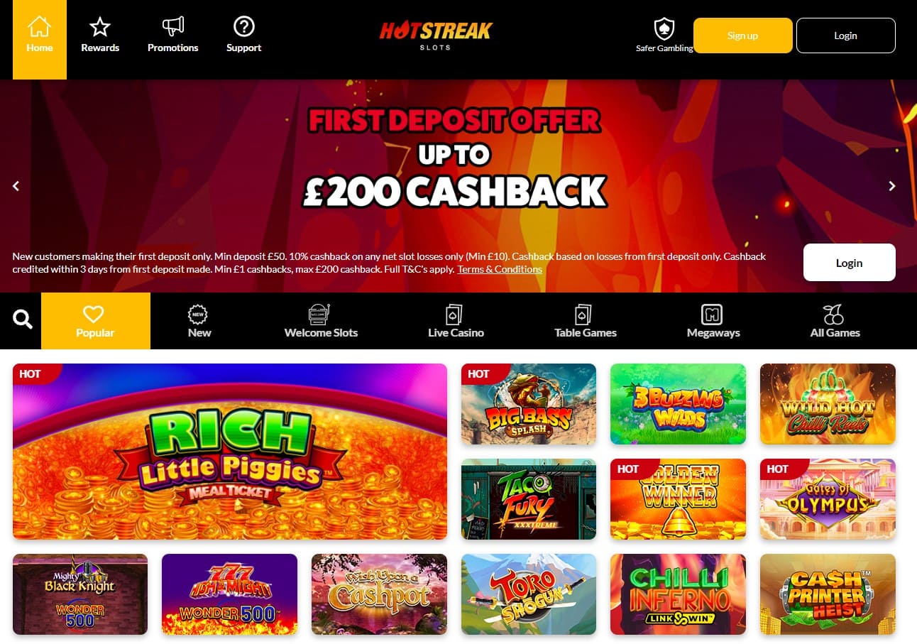 Hot-Streak-Casino-homepage