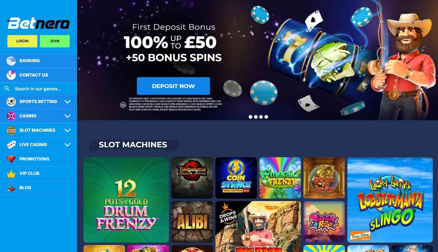 betnero-homepage