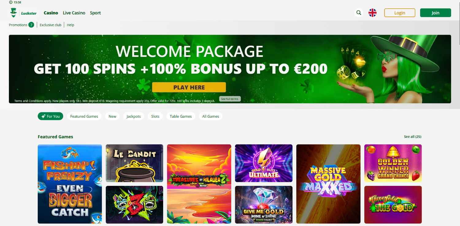 luckster-homepage luckster-homepage